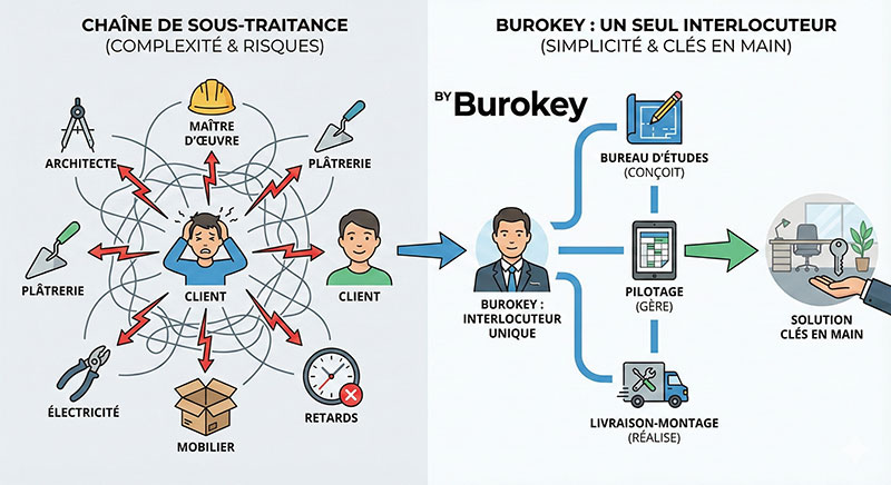 L'offre d'aménagement Burokey